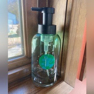 Disney Mickey Mouse glass soap pump dispenser